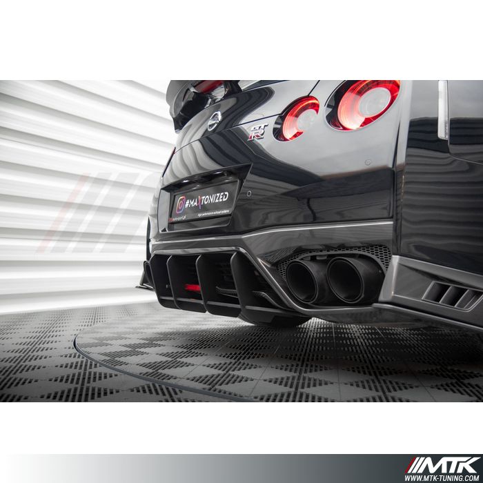 Diffuseur central Maxton Street Pro Nissan GT-R R35 Phase 2 2016 - 2022